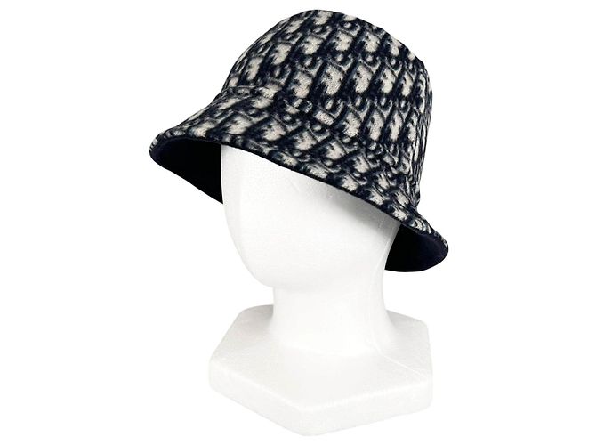 Cappello bucket in lana e seta Christian Dior