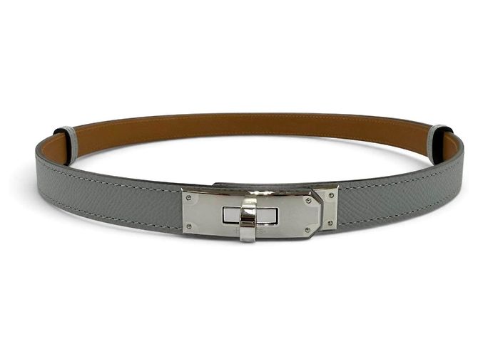 Hermès Cinturón Hermes Kelly Epsom Azul