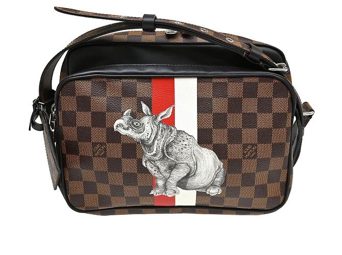 Louis Vuitton Nil Messenger Limited Edition Chapman Savane Damier PM Marron