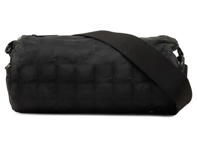 Borsa a tracolla Chanel Coco Mark New Travel Line Nero