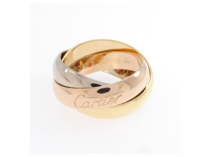 Anel Cartier Trinity em Ouro 18K
