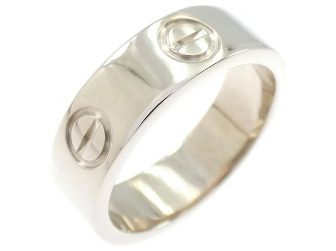 Cartier Love Ring in Weißgold