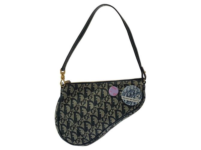 Borsa a tracolla Christian Dior blu