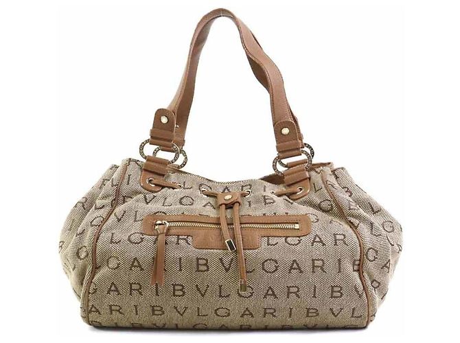 Bulgari Bolsa Bvlgari marrom