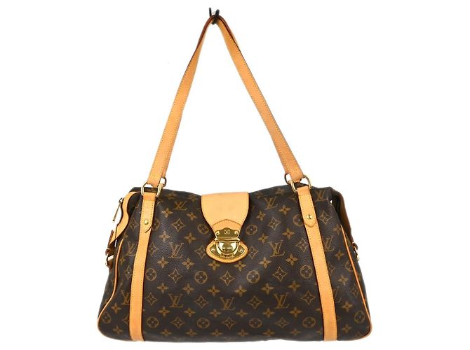 Louis Vuitton Stresa Monogram Canvas GM Marron