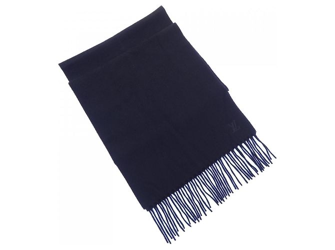 Louis Vuitton Echarpe Jeram Cashmere Stole Noir