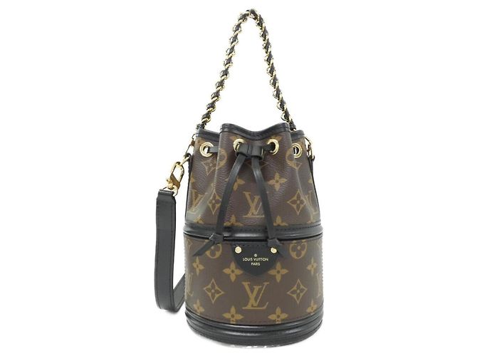 Bolsa de Ombro Louis Vuitton Monogram Canoe Marrom