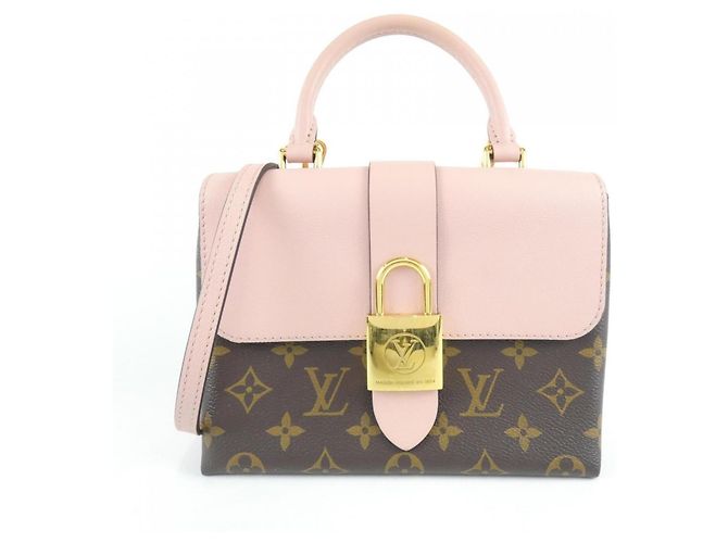 Borsa Louis Vuitton Monogram Rocky BB Marrone Rosa
