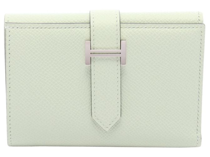 Hermès Portefeuille tri-fold Hermes Bearn Combination Verso Vert