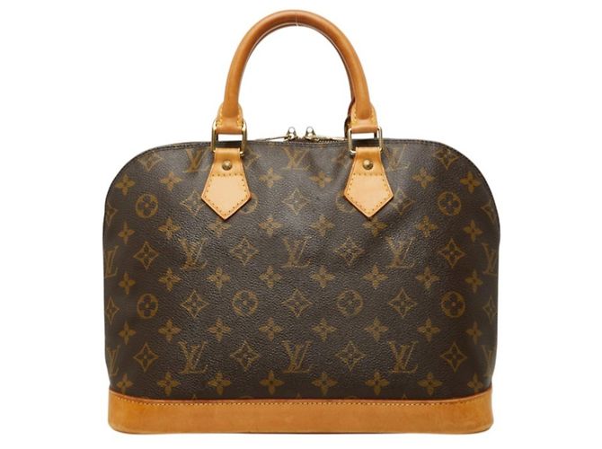 Bolso Louis Vuitton Monogram Alma PM Castaño Monograma