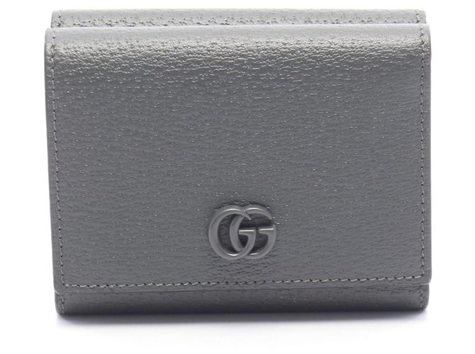 Portafoglio tri-fold Gucci Double G