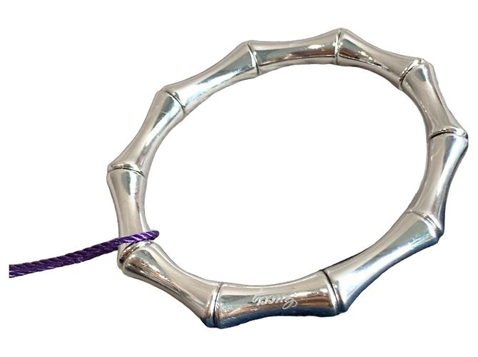 Bracciale Gucci Bamboo Argento