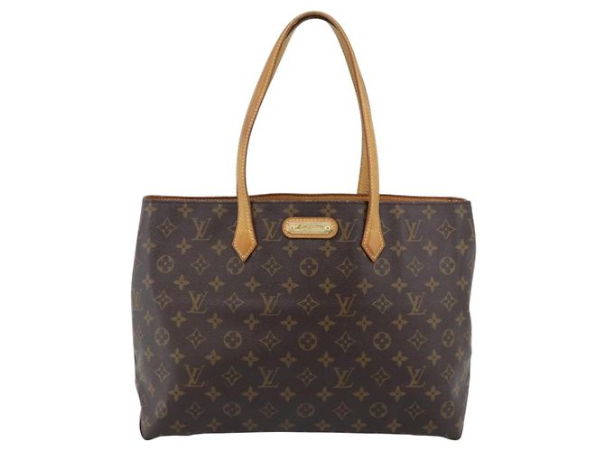 Louis Vuitton Wilshire Monogram Canvas MM Brown