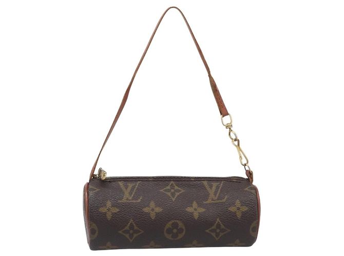 Louis Vuitton Papillon Pochette Monogram Canvas Mini Marrone