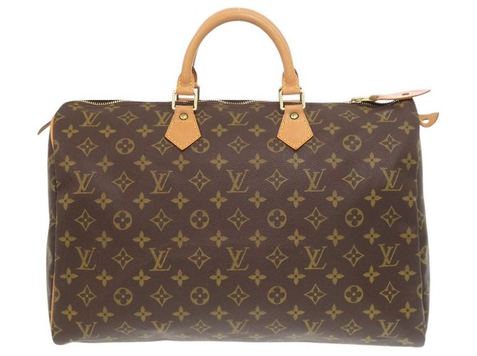 Louis Vuitton Speedy 40 Monogram Handtasche Braun Monogramm
