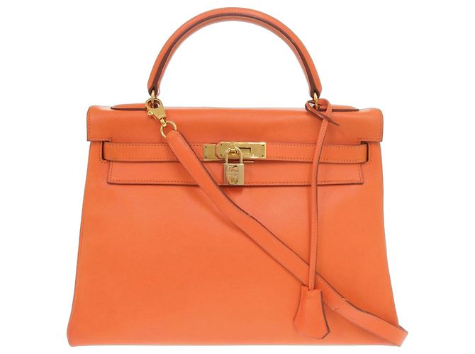 Hermès Hermes Kelly 32 Handbag Orange