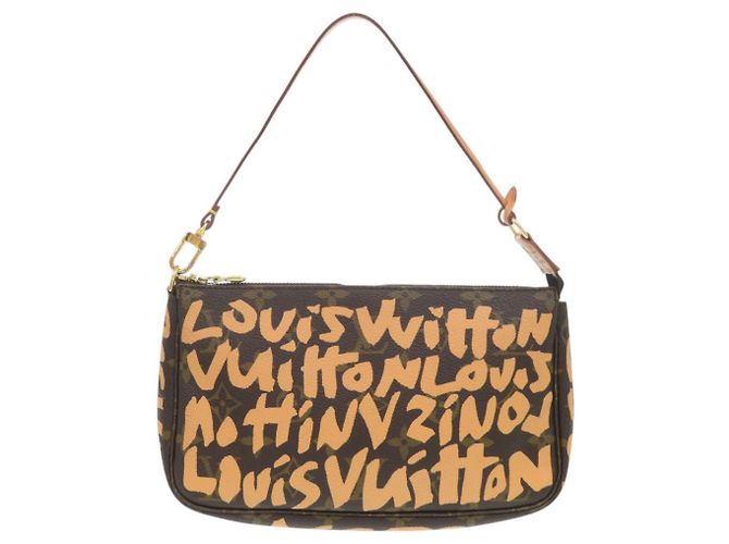 Louis Vuitton Monogram Graffiti Pochette Accessoires Monogramm