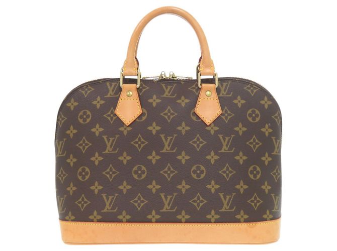 Louis Vuitton Alma Monogram Handtasche M51130 Braun Monogramm