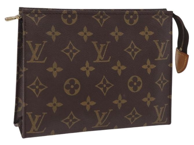 Necessaire Louis Vuitton Monogram Canvas 19 Marrom