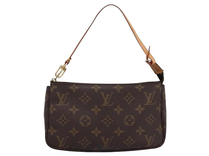 Louis Vuitton Pochette Accessoires NM Monogram Canvas Marrone