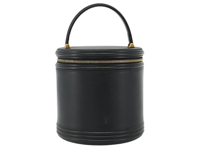 Louis Vuitton Cannes Epi Leather Noir