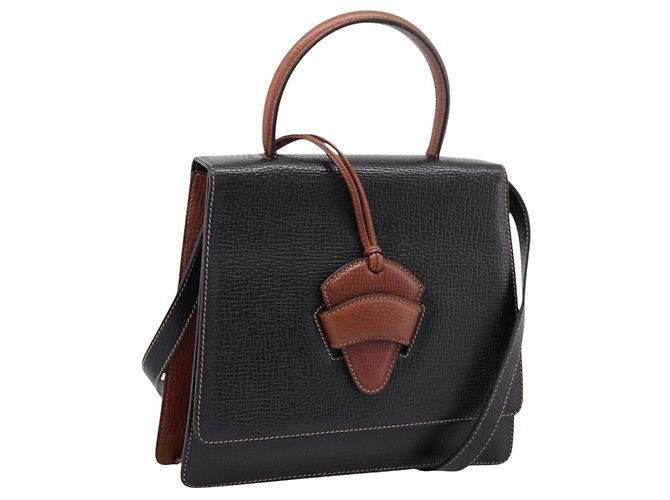 Loewe Barcelona Leather Medium Black