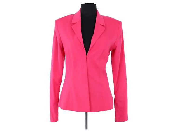 Blazer Jacquemus de lana rosa