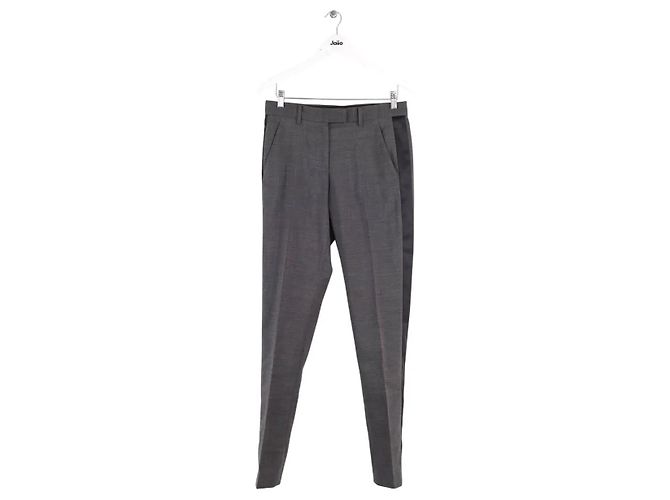 Sacai Gerade Hose anthrazit Anthrazitgrau