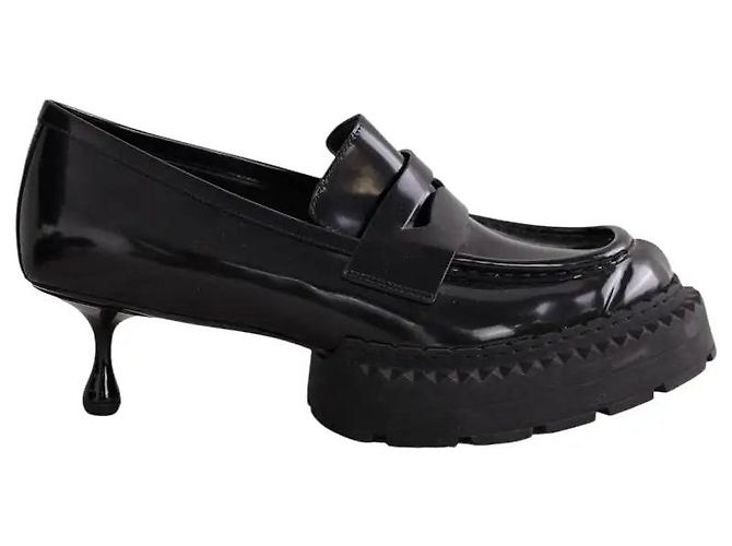 Mocassini Jimmy Choo in pelle nera Nero