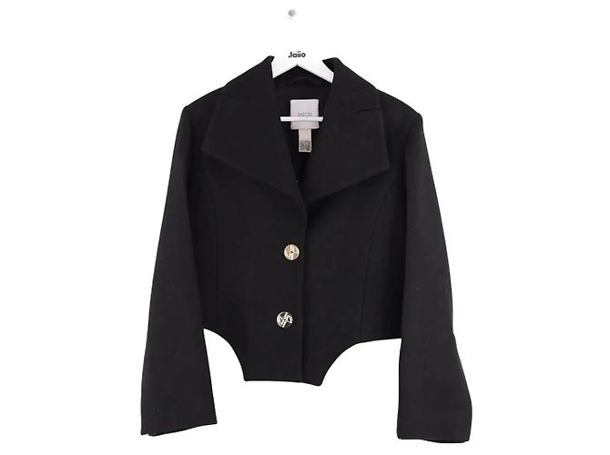 Jean Patou Black Wool Jacket