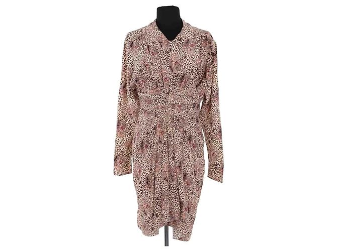 Robe en soie beige Isabel Marant