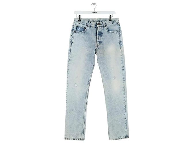 Autre Marque Jeans dritti blu Saint Laurent