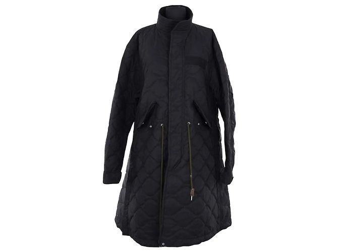 Cappotto nero Sacai