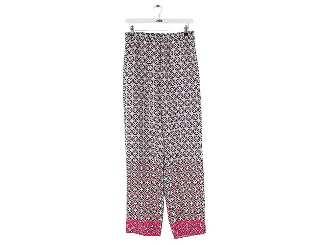 Louis Vuitton Pantalones rectos blancos