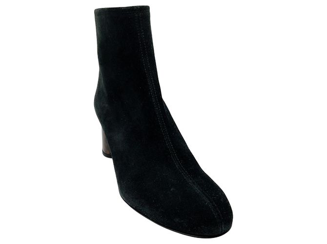 Autre Marque Botas AGL Black Suede Veta Precious