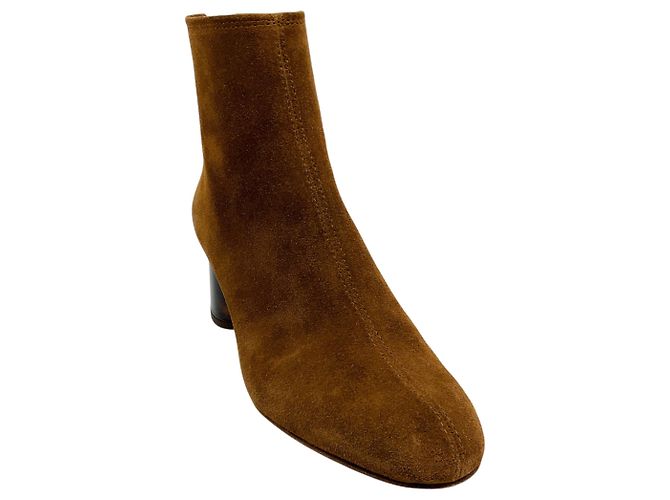 Autre Marque Botas AGL Brown Suede Veta Precious