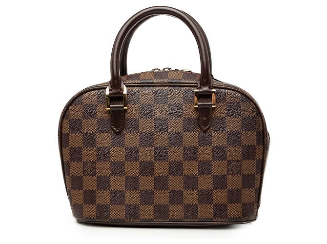 Louis Vuitton Damier Ebene Mini Sarria Handtasche Braun