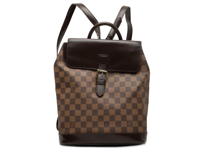 Sac à dos Louis Vuitton Soho Damier Ebene Marron