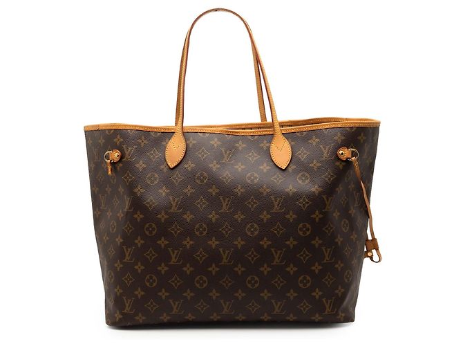 Sac cabas Louis Vuitton Monogram Neverfull GM Marron