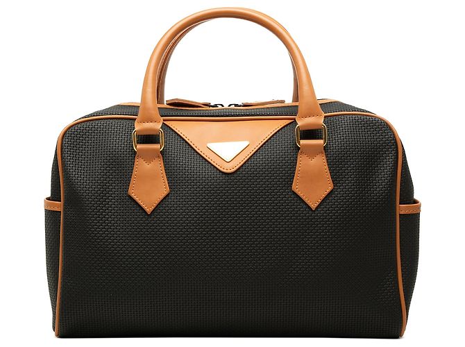 Autre Marque Borsa Boston Saint Laurent in PVC nera Nero