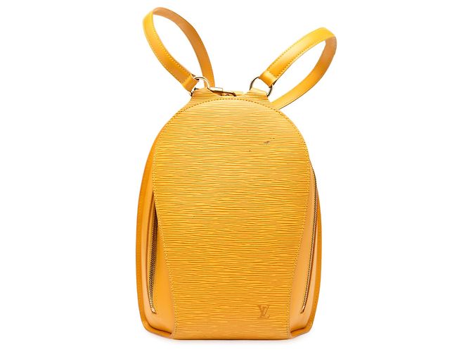 Sac à dos Louis Vuitton Epi Mabillon Jaune