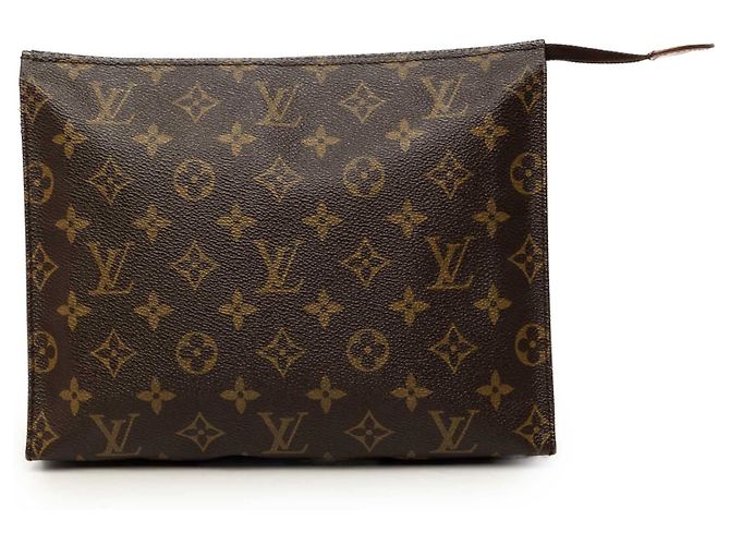 Borsetta Louis Vuitton Monogram Toiletry Pouch 26 marrone