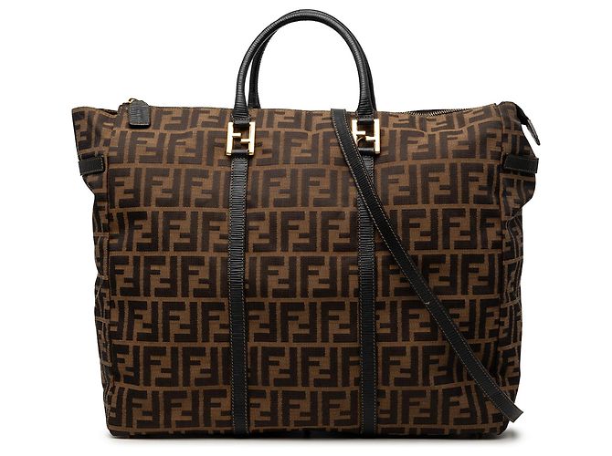 Sac à main Fendi Zucca Canvas marron