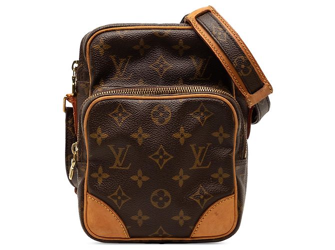 Borsa a tracolla Louis Vuitton Monogram Amazone Marrone
