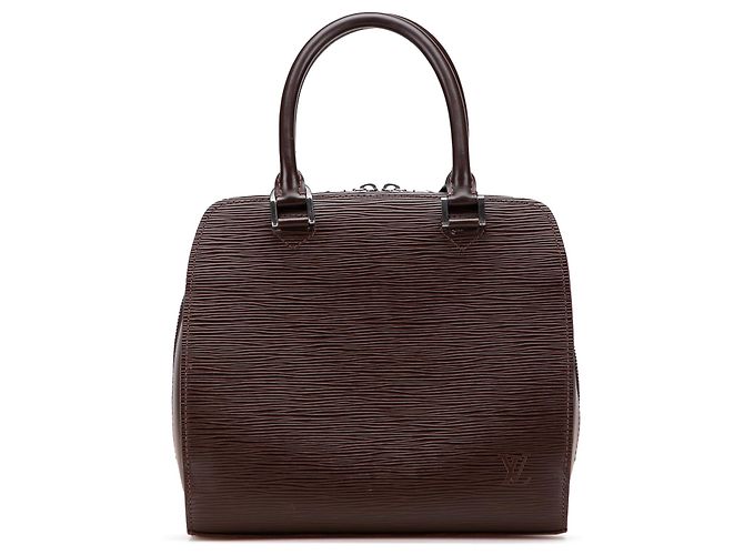 Sac à main Louis Vuitton Epi Pont Neuf Brown
