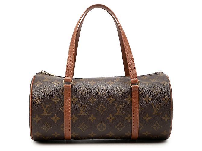 Bolso de mano Louis Vuitton Monogram Papillon 30 Marrón Castaño