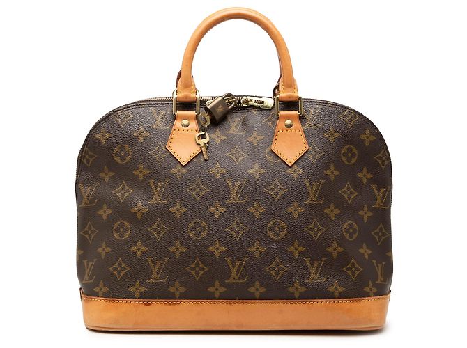 Louis Vuitton Monogram Alma PM Handtasche Braun