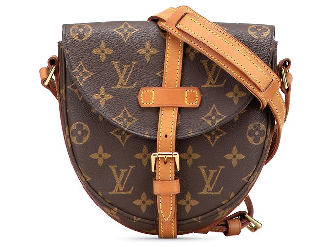 Sac bandoulière Louis Vuitton Monogram Chantilly PM Marron