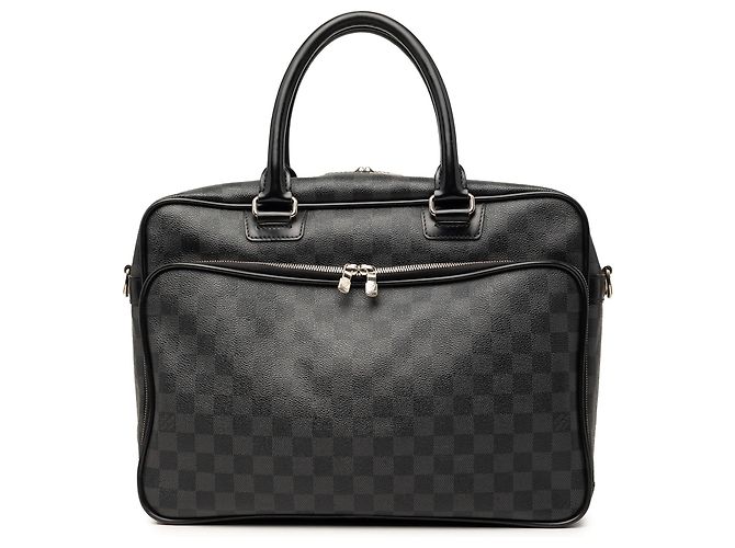 Borsa Business Louis Vuitton Damier Graphite Icare Nera Nero