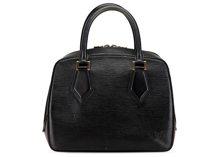Borsa a mano Louis Vuitton Epi Sablons Nera Nero